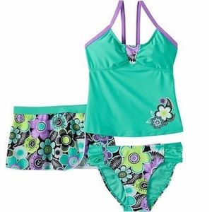 ZeroXposur Girl’s Swimsuit Set